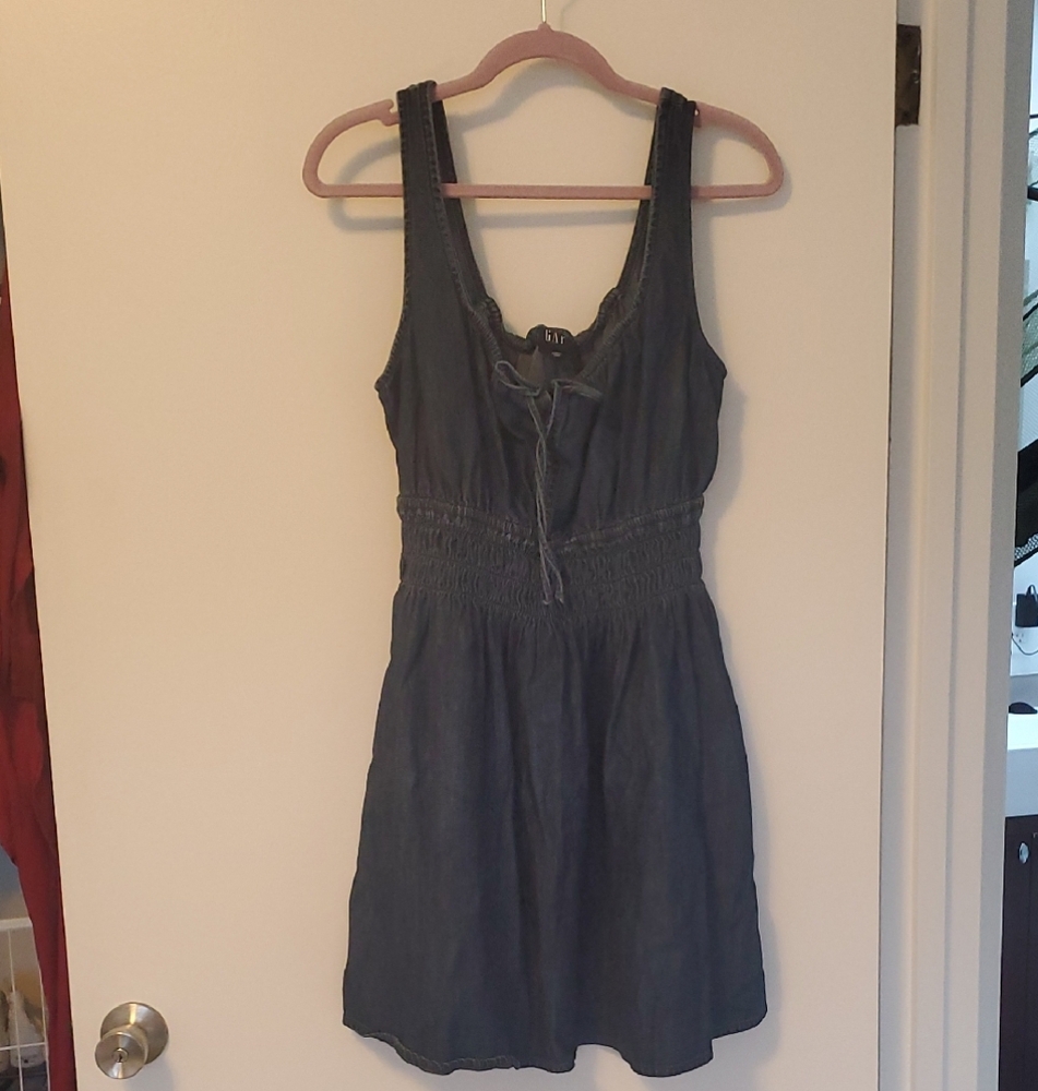 GAP Blue Sleeveless Dress